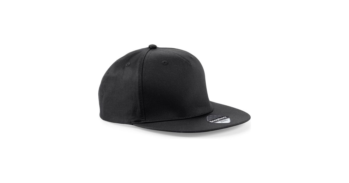 Beechfield 5-panel snapback rapper cap | Brand Identity