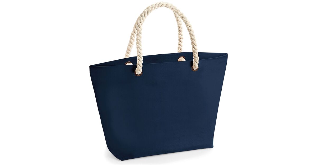 Westford Mill Segeltuch Barrel Bag - Nautische Tasche Mit Streifendesign