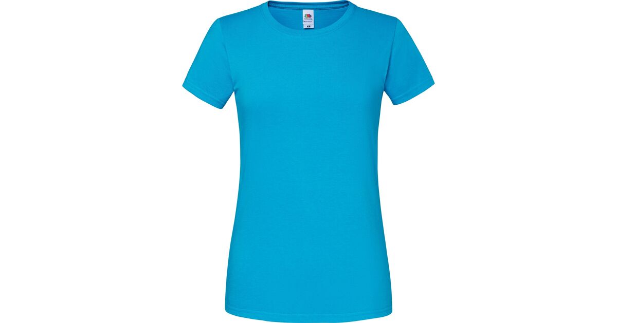 POLO MANICA CORTA DONNA FRUIT OF THE LOOM PREMIUM LADY FIT VARI COLORI