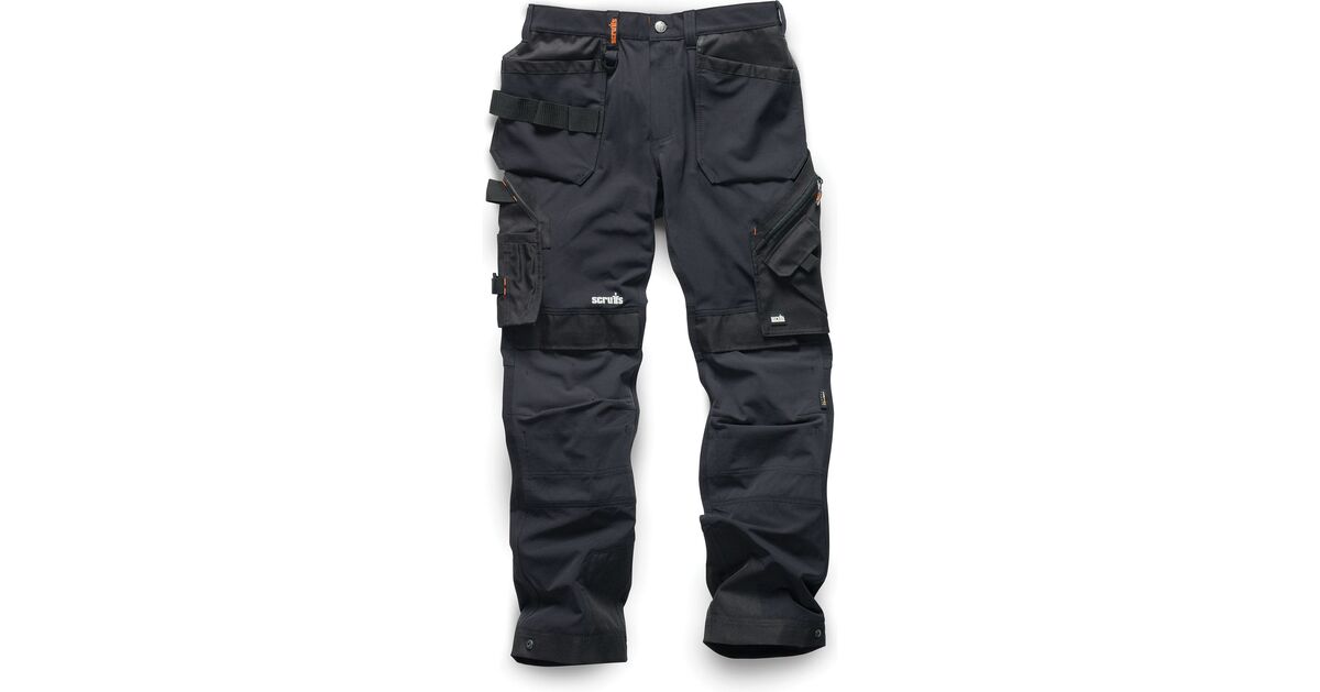 Scruffs Pro Flex Plus Trouser 36L Black