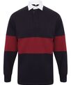 Front Row Panelled rugby shirt