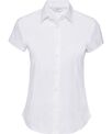 Russell Collection Women's short sleeve easycare fitted stretch shirt