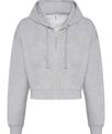 AWDis Just Hoods Women's fashion cropped zoodie