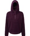 Women's TriDri® sherpa ¼-zip hoodie