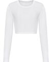 AWDis Just T's Women's long sleeve cropped T
