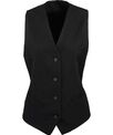 Premier Women's lined polyester waistcoat