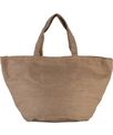 KiMood 100% natural yarn dyed jute bag