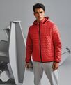 2786 Honeycomb hooded jacket