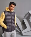 2786 Melange padded gilet