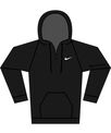Nike mens 1/4 zip fitness hoodie