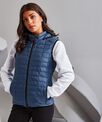 2786 Women's honeycomb hooded gilet