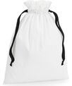 Westford Mill Cotton gift bag with ribbon drawstring - Small