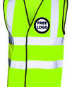 30 x Printed Hi Vis Vests including your logo