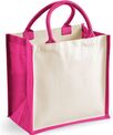 Westford Mill Printers midi jute tote