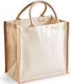 Westford Mill Printers midi jute tote