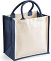 Westford Mill Printers midi jute tote