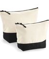 Westford Mill Dipped base canvas accessory bag - Large