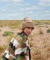 Beechfield Chunky knit reverse patch beanie