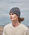 Beechfield Organic cotton engineered patch beanie