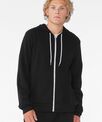 Bella Canvas Unisex polycotton fleece full-zip hoodie