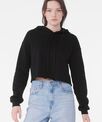 Bella Canvas Women's cropped fleece hoodie