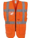 Yoko Multifunctional executive hi-vis waistcoat