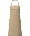 Premier Barley Contrast Stitch Bib Apron