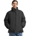 Build Your Brand Women's loose puffer jacket