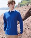 Front Row Long sleeve plain rugby shirt