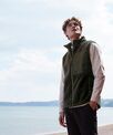 Front Row Recycled sherpa gilet