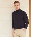 Henbury Long sleeve roll neck top