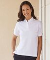 Henbury Women's classic cotton piqué polo shirt