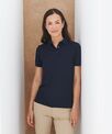 Henbury Women's recycled polyester polo shirt