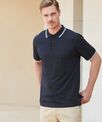 Henbury Double tipped Coolplus® polo shirt
