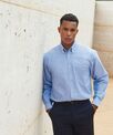 Henbury Long sleeve classic Oxford shirt