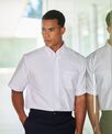 Henbury Short sleeve classic Oxford shirt