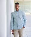 Henbury Long sleeve 'cotton-feel' Coolplus® shirt