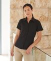 Henbury Women's wicking antibacterial short sleeve shirt