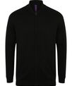 Henbury Unisex zip-through cardigan