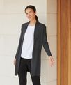 Henbury Women's longline open cardigan