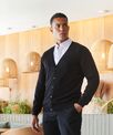 Henbury V-button cardigan