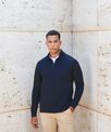 Henbury ¼ zip top with wicking finish