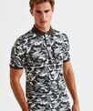 Asquith & Fox Men's camo piqué polo