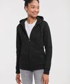 Russell Europe Women's authentic zipped hooded sweatshirt