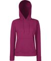 Fruit of the Loom Women's Classic 80/20 hooded sweatshirt