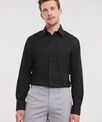 Russell Collection Long sleeve easycare tailored Oxford shirt