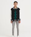 AWDis Just Hoods Kids varsity jacket