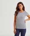 Asquith & Fox Women's Marinière coastal short sleeve tee