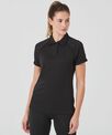 Finden & Hales Women's piped performance polo