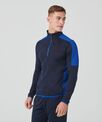Finden & Hales ¼ zip mid-layer with contrast panelling